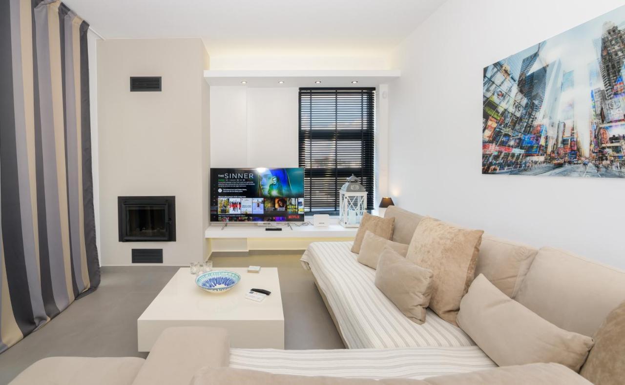 Apartmán Stylish 2Br Flat With Stunning Views & Prv Parking Atény Exteriér fotografie