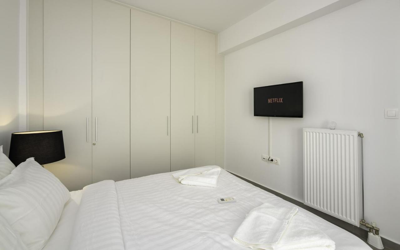 Apartmán Stylish 2Br Flat With Stunning Views & Prv Parking Atény Exteriér fotografie